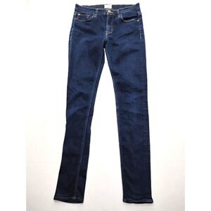 Hudson Jeans Womens 26 Blue Nico Midrise Super‎ Skinny Stretch Made in USA